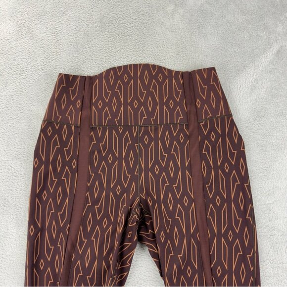 Adidas x Ivy Park Women's Size Large Monogram Sheer Panel Tights/Leggings - Picture 6 of 10